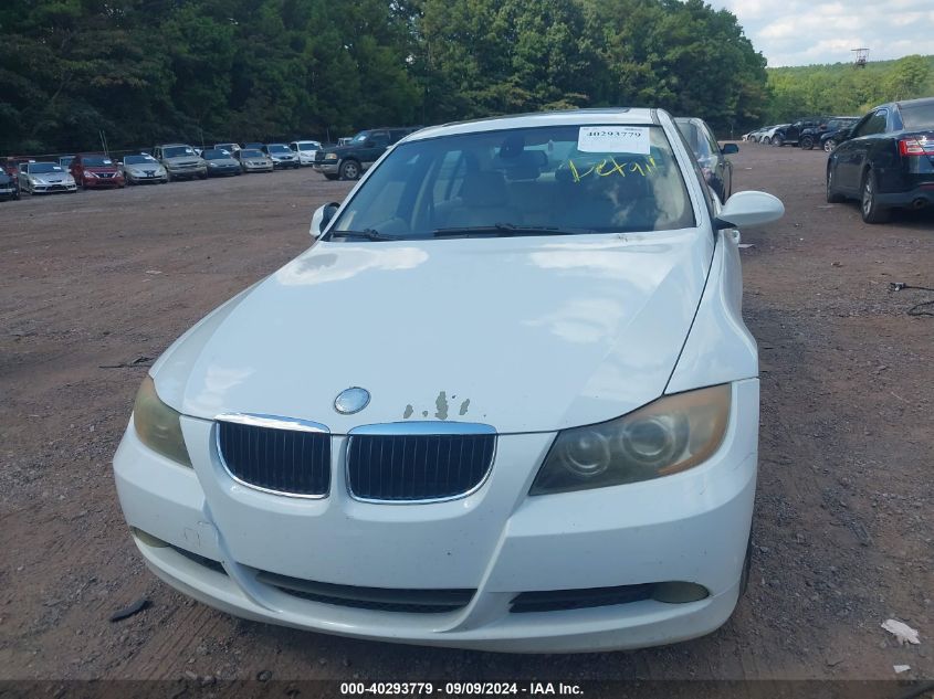 2006 BMW 325I VIN: WBAVB17586NK31101 Lot: 40293779