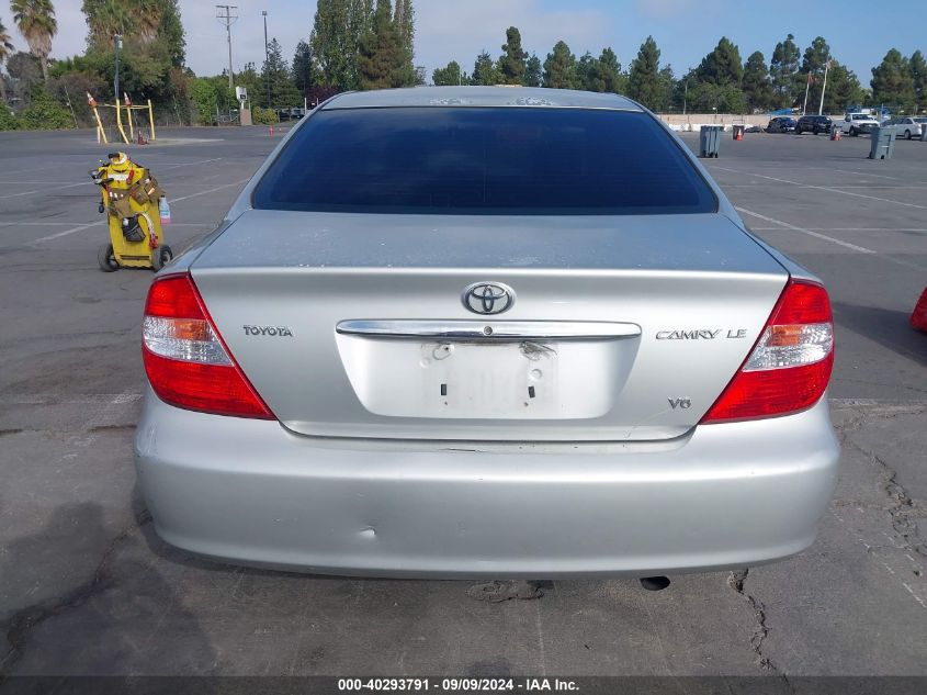 2003 Toyota Camry Le VIN: 4T1BF30KX3U553452 Lot: 40293791