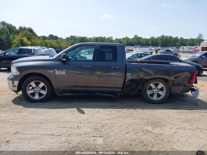 2019 Ram 1500 Classic Big Horn Quad Cab 4X2 6'4 Box VIN: 1C6RR6GT7KS654122 Lot: 40293834