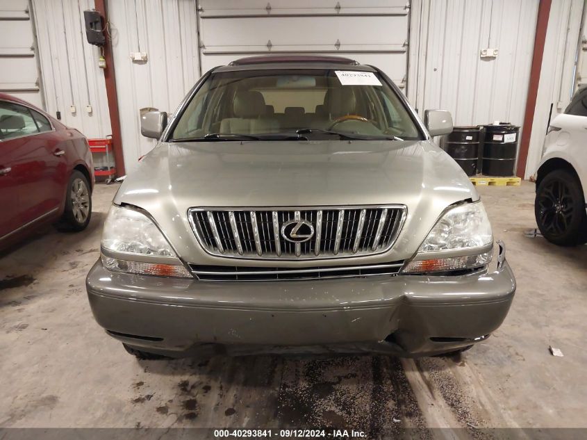 2002 Lexus Rx 300 VIN: JTJHF10U820259653 Lot: 40293841