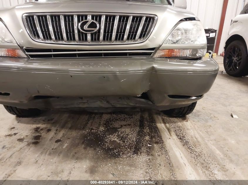 2002 Lexus Rx 300 VIN: JTJHF10U820259653 Lot: 40293841