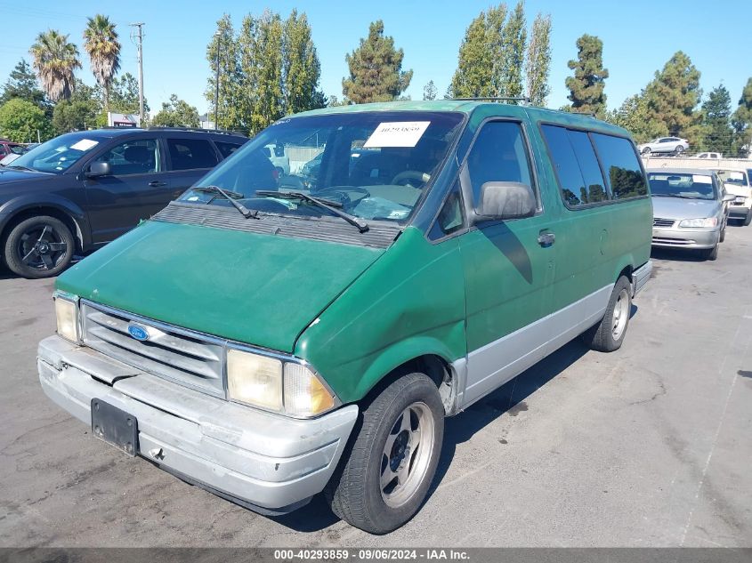 1996 Ford Aerostar VIN: 1FMDA31X0TZB54392 Lot: 40293859