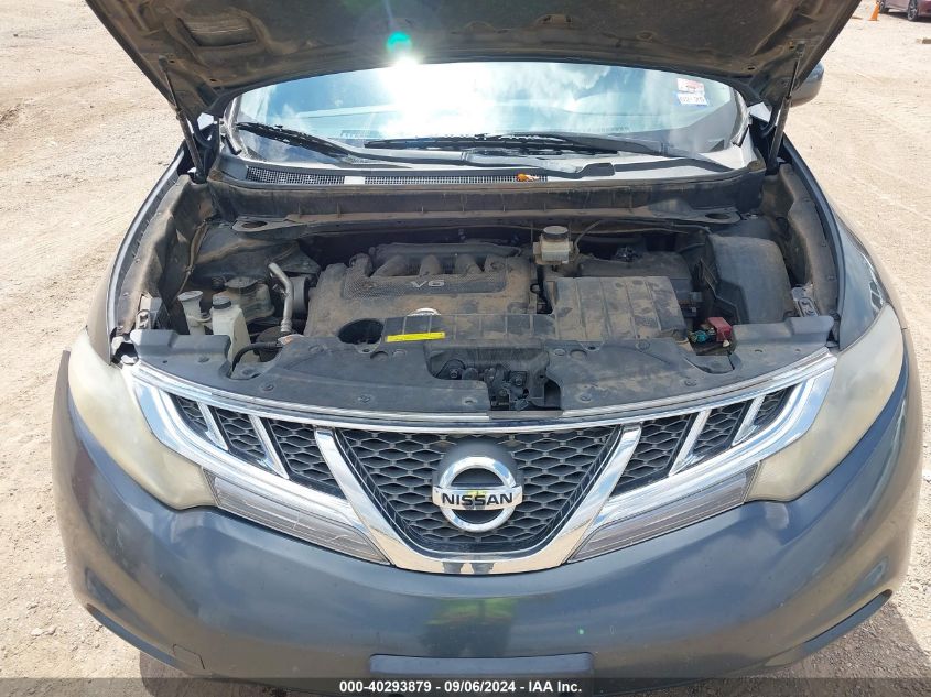 2011 Nissan Murano S VIN: JN8AZ1MU4BW058968 Lot: 40293879