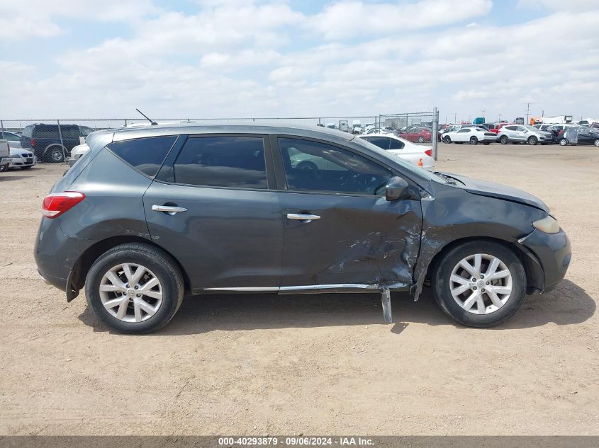 2011 Nissan Murano S VIN: JN8AZ1MU4BW058968 Lot: 40293879