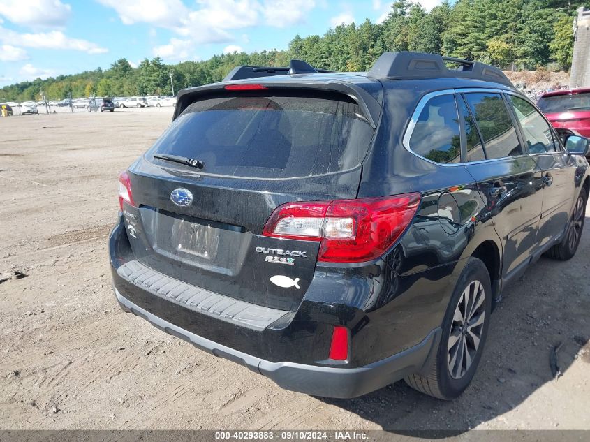 2016 Subaru Outback 2.5I Limited VIN: 4S4BSALC0G3265052 Lot: 40293883