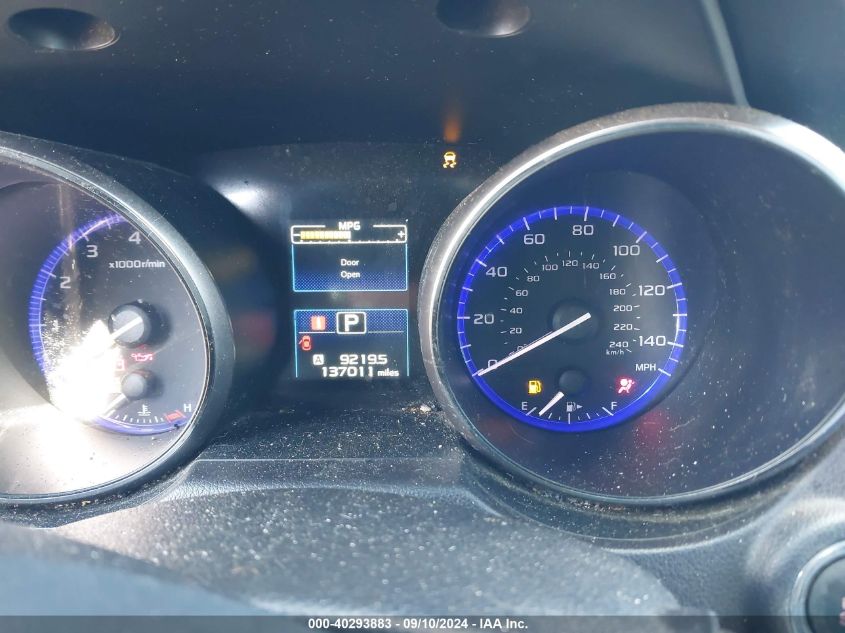 2016 SUBARU OUTBACK 2.5I LIMITED - 4S4BSALC0G3265052