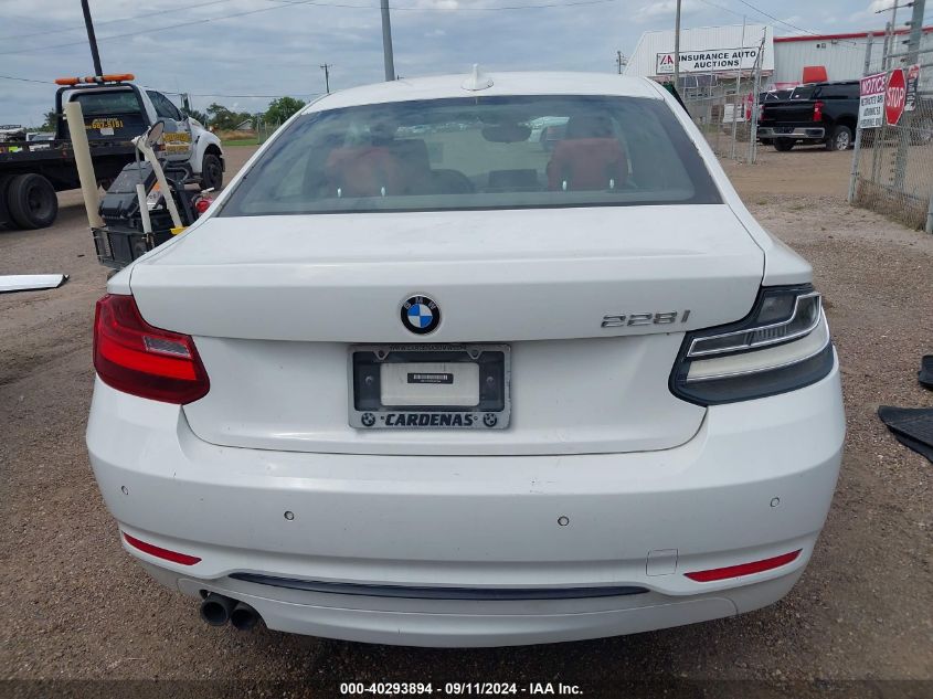 2015 BMW 228 I VIN: WBA1F5C56FV257065 Lot: 40293894