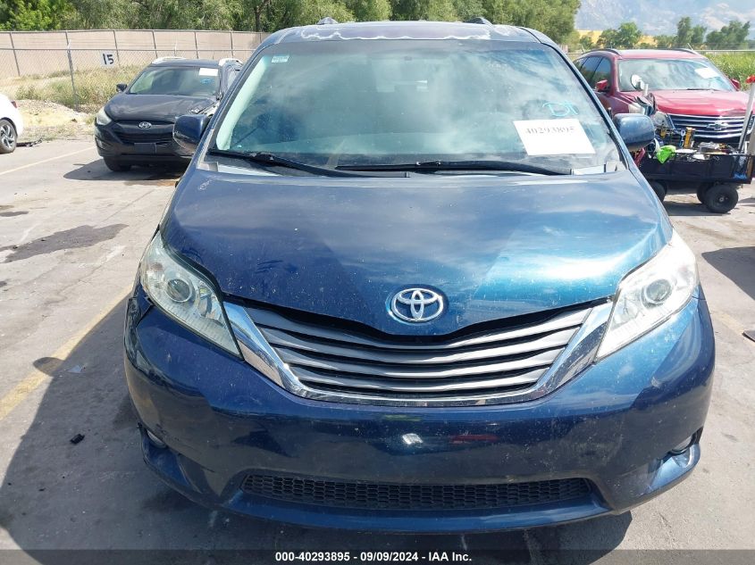 2012 Toyota Sienna Xle V6 8 Passenger VIN: 5TDYK3DC3CS273776 Lot: 40293895