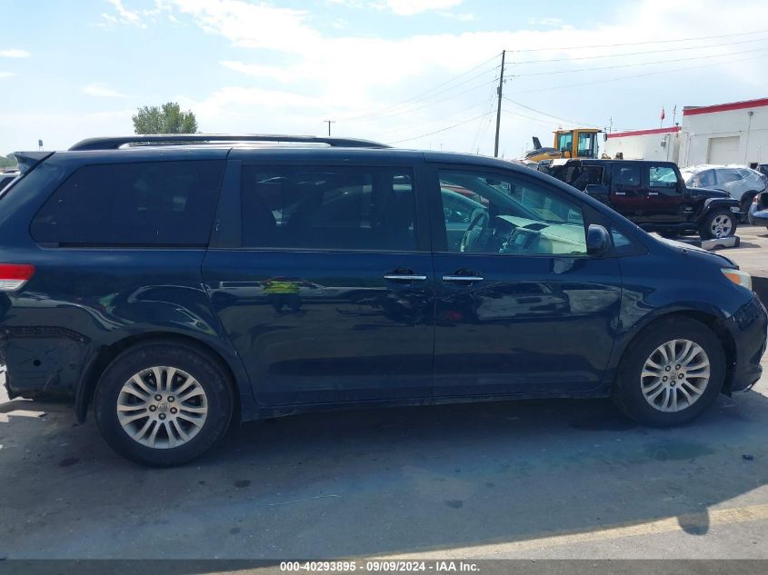 2012 Toyota Sienna Xle V6 8 Passenger VIN: 5TDYK3DC3CS273776 Lot: 40293895