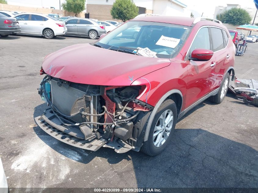 KNMAT2MT4GP727011 2016 NISSAN ROGUE - Image 2