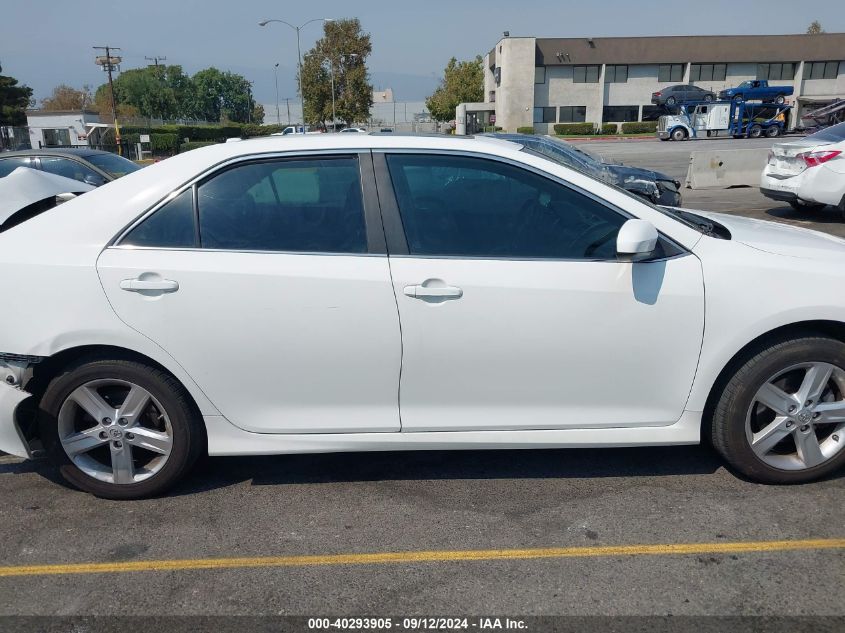 2013 Toyota Camry Se VIN: 4T1BF1FK2DU687708 Lot: 40293905