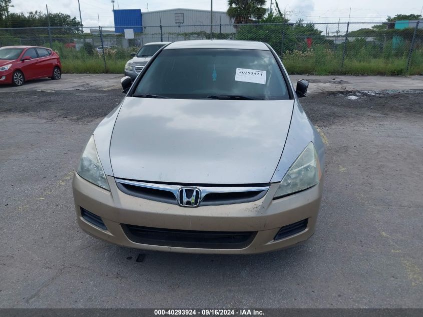 1HGCM66407A070487 2007 Honda Accord 3.0 Se