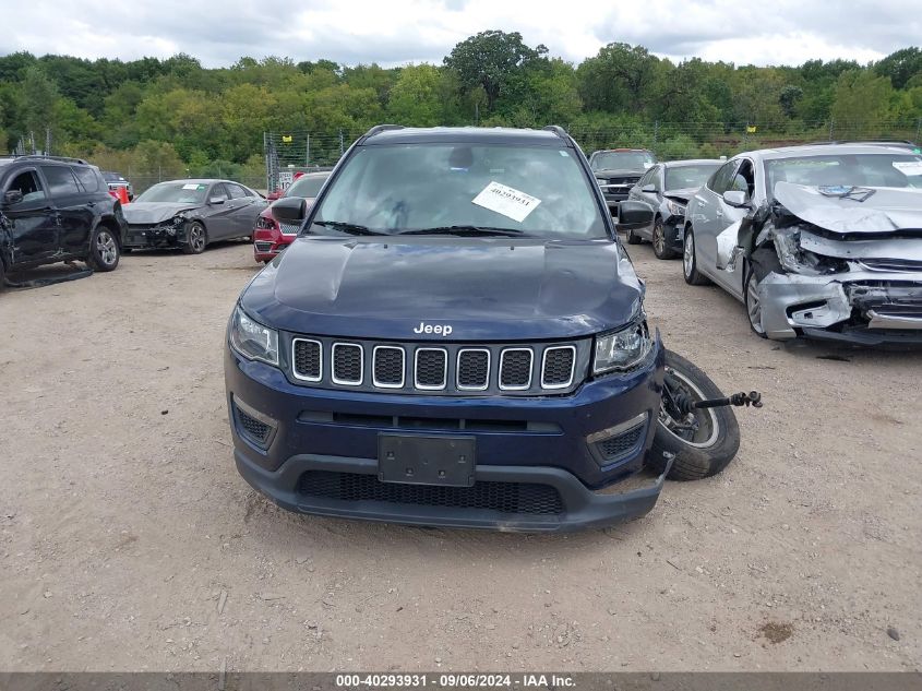 2018 Jeep Compass Sport 4X4 VIN: 3C4NJDAB5JT178906 Lot: 40293931