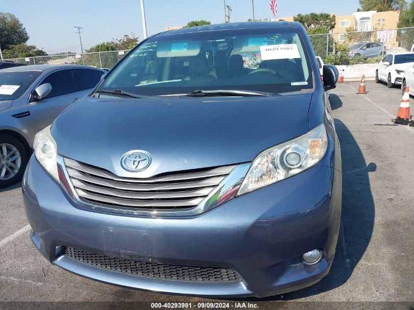 5TDYK3DC4DS333727 2013 Toyota Sienna Xle V6 8 Passenger