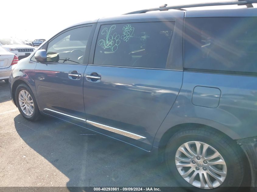 2013 Toyota Sienna Xle V6 8 Passenger VIN: 5TDYK3DC4DS333727 Lot: 40293981