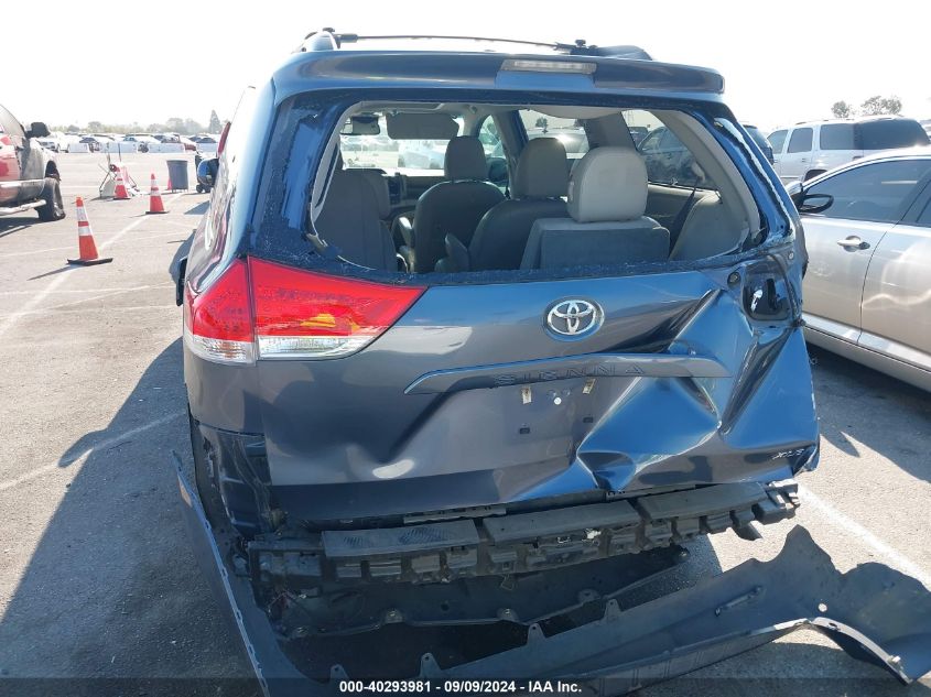 2013 Toyota Sienna Xle V6 8 Passenger VIN: 5TDYK3DC4DS333727 Lot: 40293981