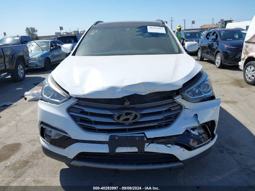 2017 HYUNDAI SANTA FE SPORT - 5XYZUDLB7HG444336