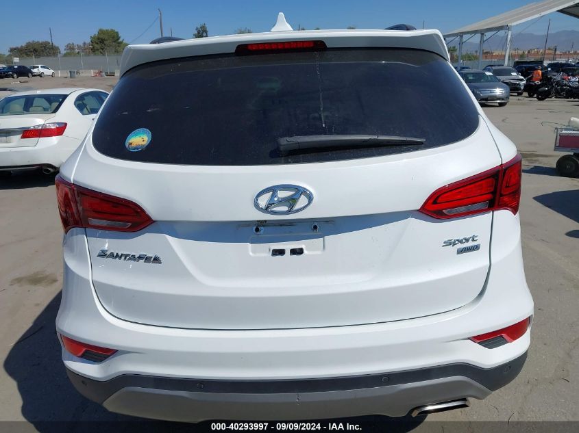 2017 HYUNDAI SANTA FE SPORT - 5XYZUDLB7HG444336