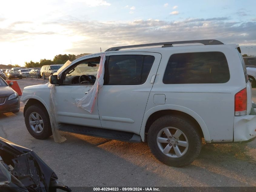 2015 Nissan Armada Sv VIN: 5N1BA0ND0FN602048 Lot: 40294023