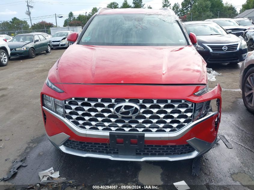 2022 Hyundai Santa Fe Sel VIN: 5NMS2DAJ8NH457096 Lot: 40294057