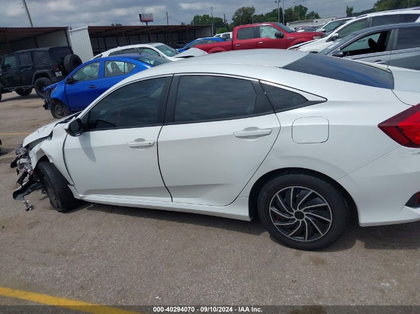 2020 Honda Civic Lx VIN: 19XFC2F67LE003742 Lot: 40294070