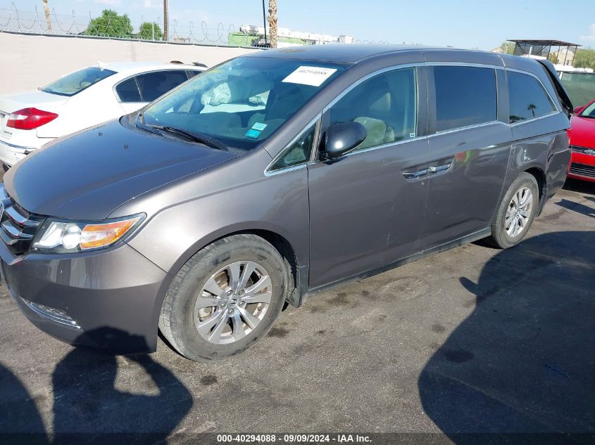 2016 Honda Odyssey Se VIN: 5FNRL5H31GB147496 Lot: 40294088