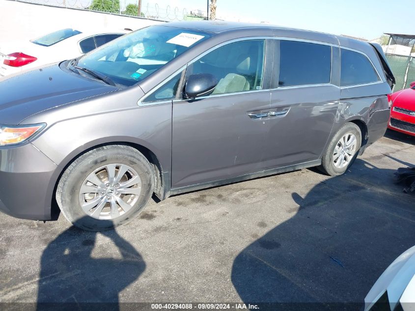 2016 Honda Odyssey Se VIN: 5FNRL5H31GB147496 Lot: 40294088