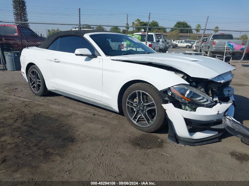 2018 Ford Mustang Ecoboost Premium VIN: 1FATP8UH2J5142643 Lot: 40294108