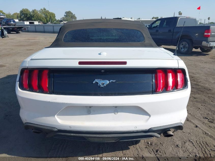 2018 Ford Mustang Ecoboost Premium VIN: 1FATP8UH2J5142643 Lot: 40294108