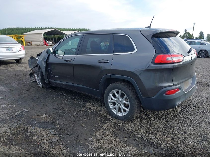 VIN 1C4PJLCB6HW526748 2017 Jeep Cherokee, Latitude Fwd no.3