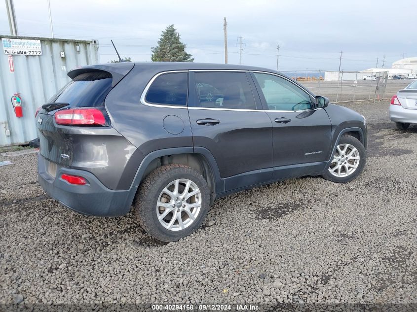 VIN 1C4PJLCB6HW526748 2017 Jeep Cherokee, Latitude Fwd no.4