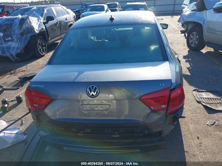 1VWAS7A30FC117663 2015 Volkswagen Passat S