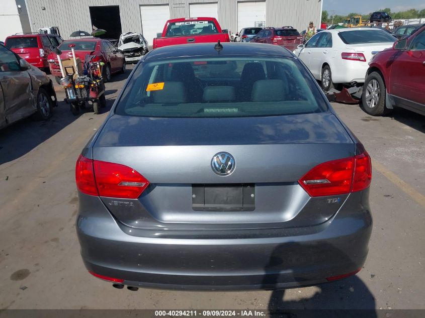 2012 Volkswagen Jetta 2.0L Tdi VIN: 3VWLL7AJ6CM386328 Lot: 40294211