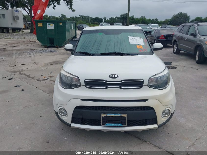 2018 Kia Soul + VIN: KNDJP3A56J7559900 Lot: 40294215