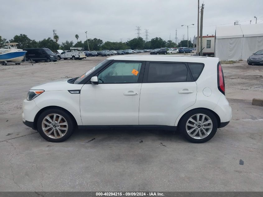 2018 Kia Soul + VIN: KNDJP3A56J7559900 Lot: 40294215