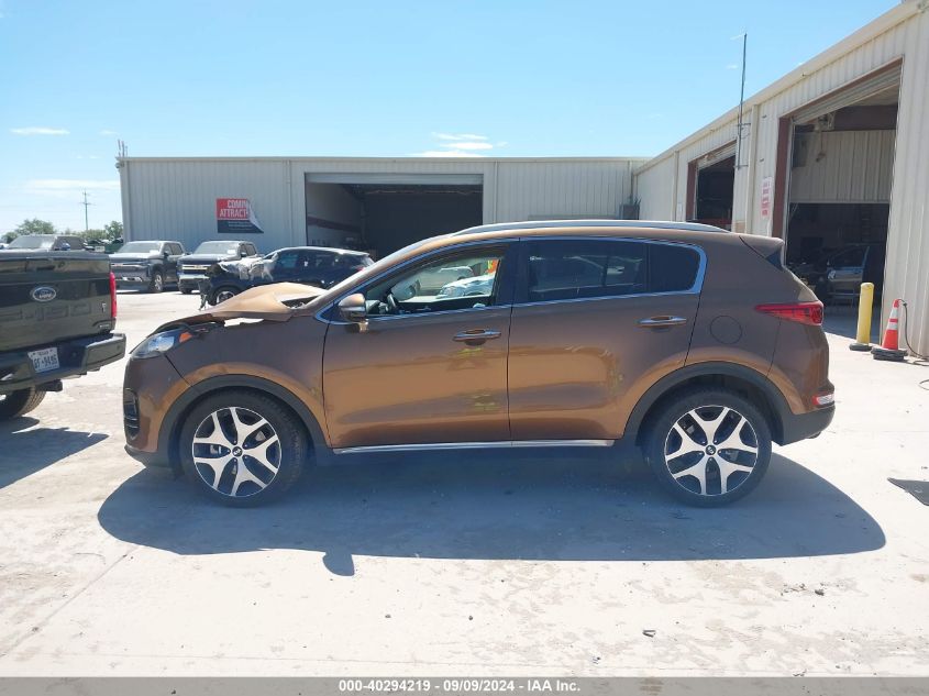 KNDPR3A6XH7222718 2017 Kia Sportage Sx Turbo