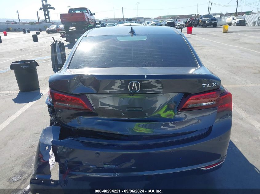 2015 Acura Tlx V6 Advance VIN: 19UUB2F76FA016431 Lot: 40294221