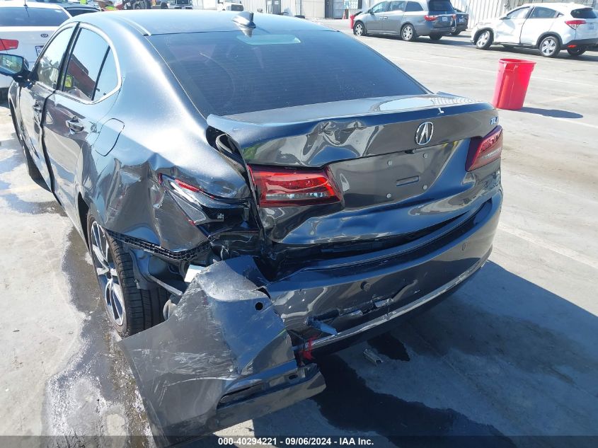 2015 Acura Tlx V6 Advance VIN: 19UUB2F76FA016431 Lot: 40294221