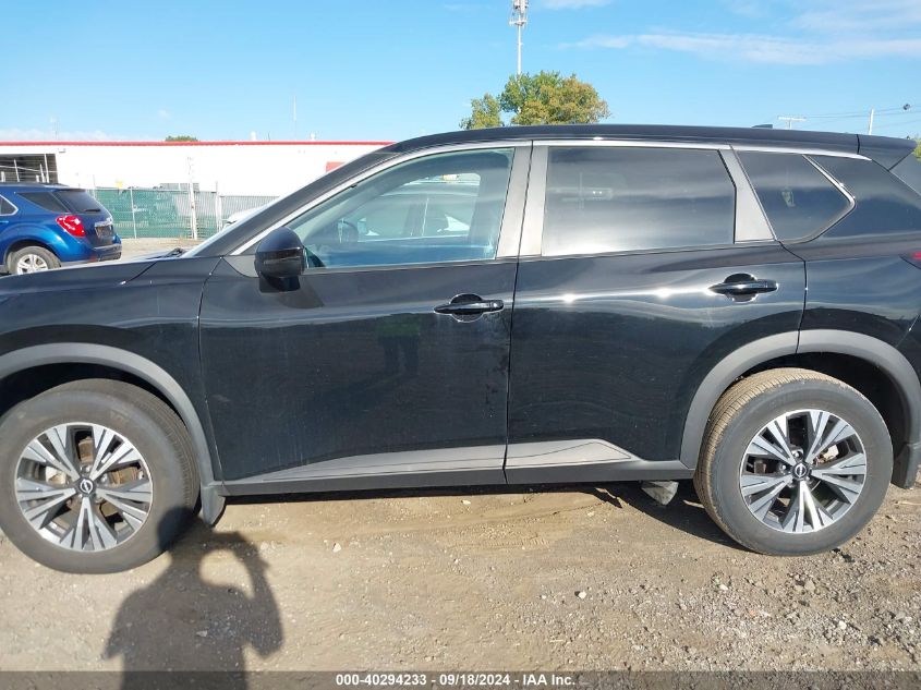 2022 Nissan Rogue Sv Intelligent Awd VIN: 5N1BT3BB7NC704438 Lot: 40294233