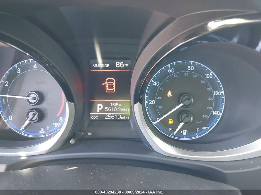 2016 TOYOTA COROLLA VIN: 5YFBURHE0GP549991