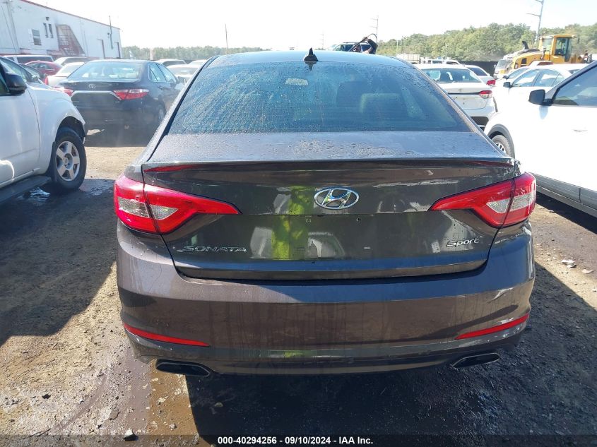 2017 HYUNDAI SONATA SPORT - 5NPE34AFXHH574580