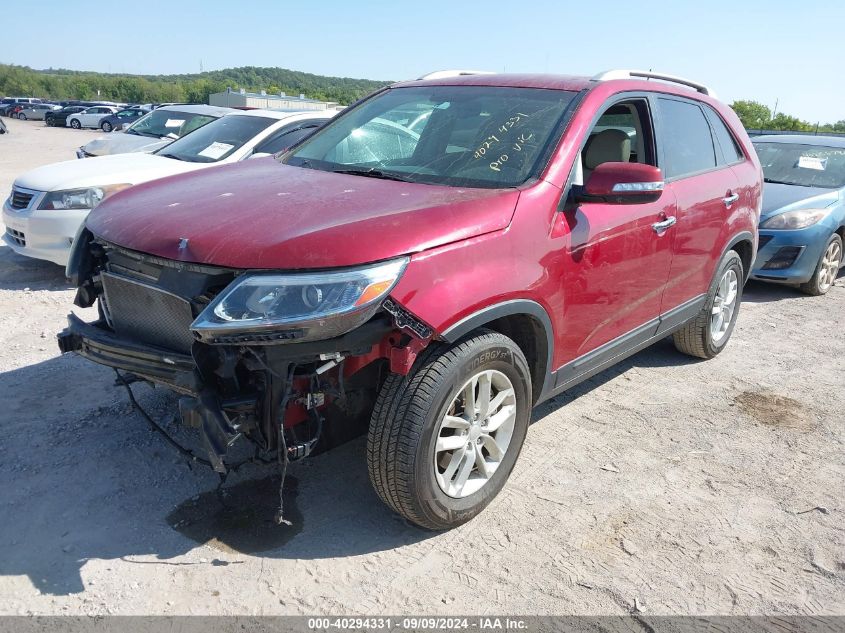 5XYKT3A6XFG637128 2015 KIA SORENTO - Image 2