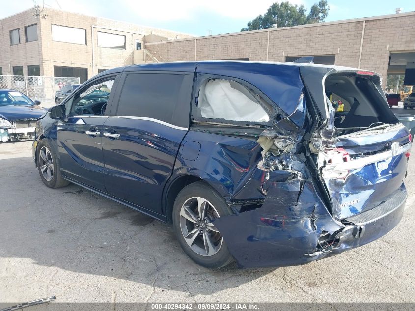 2018 Honda Odyssey Touring VIN: 5FNRL6H89JB015742 Lot: 40294342