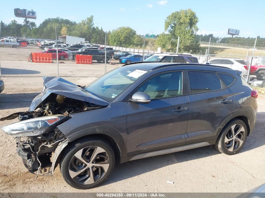 KM8J33A27JU744004 2018 Hyundai Tucson Limited/Sport And Eco/Se