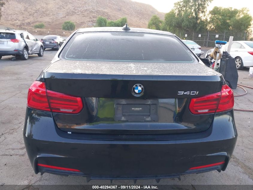 2016 BMW 340I VIN: WBA8B3C56GK383332 Lot: 40294367