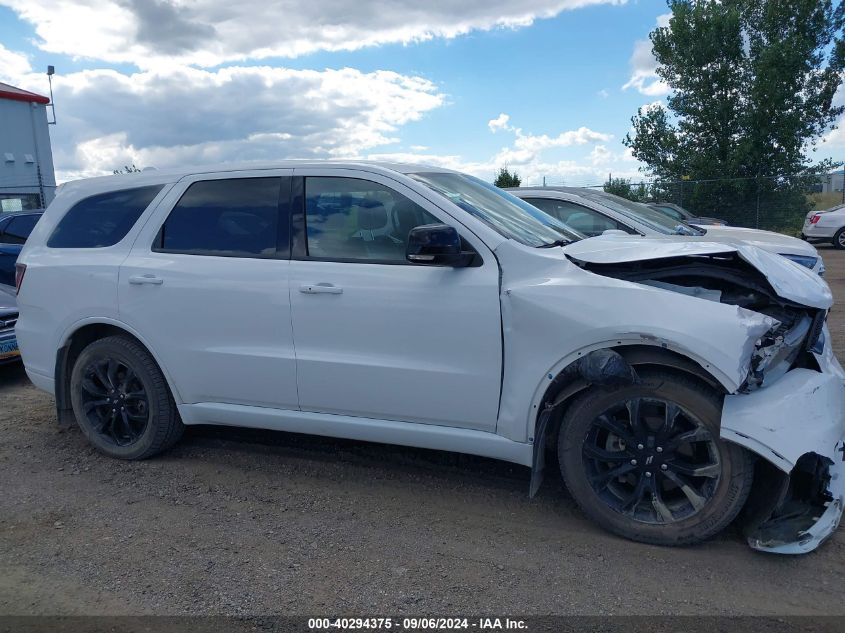 2020 Dodge Durango Gt Plus Awd VIN: 1C4RDJDG4LC161768 Lot: 40294375