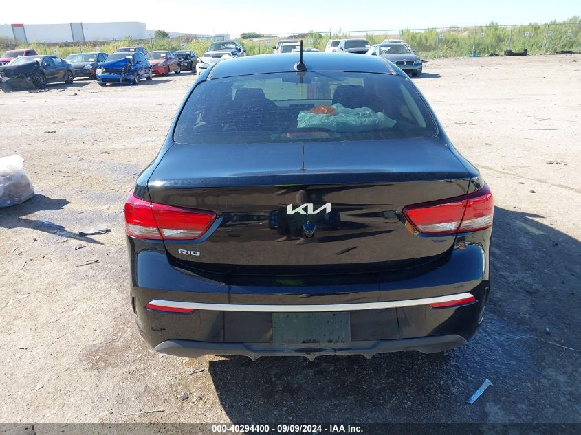 2023 Kia Rio S VIN: 3KPA24AD8PE621561 Lot: 40294400