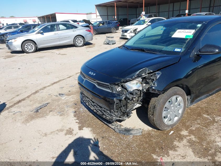 2023 Kia Rio S VIN: 3KPA24AD8PE621561 Lot: 40294400