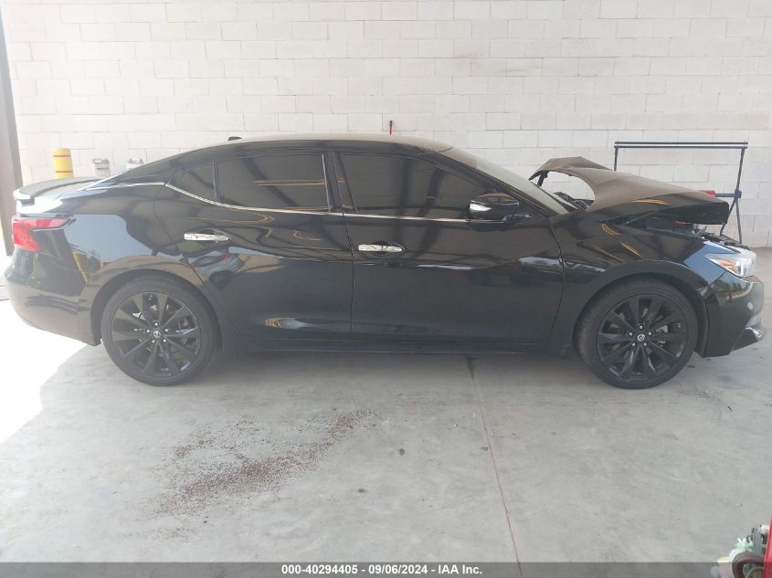 2018 Nissan Maxima 3.5 Sr VIN: 1N4AA6AP3JC391165 Lot: 40294405