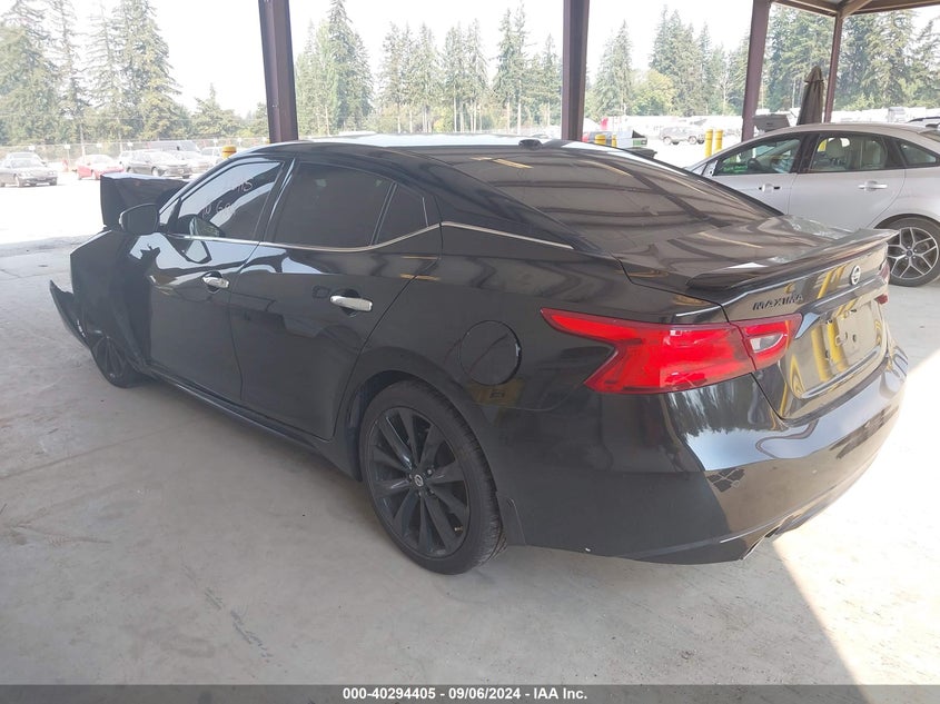 VIN 1N4AA6AP3JC391165 2018 NISSAN MAXIMA 3.5 SR